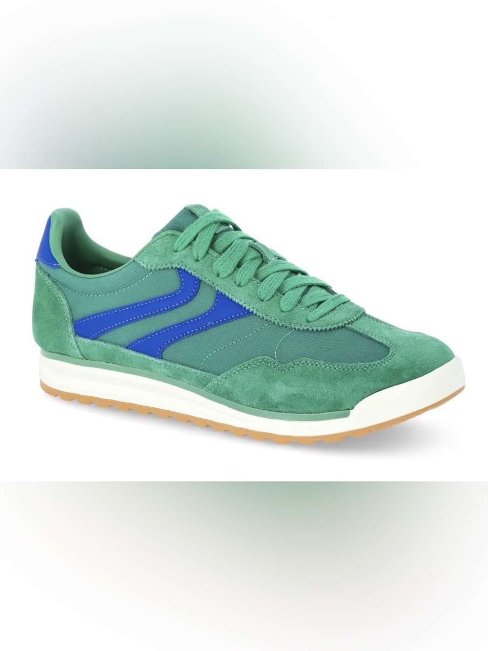 No Boundaries Men's Suede Slim Sneakers